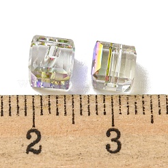 Perles en verre electroplate&nbsp;EGLA-Z004-04B-05