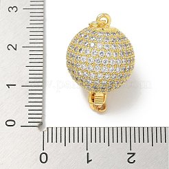 Cremagliera placcatura micro ottone spianare pendenti zirconi&nbsp;KK-L224-071G
