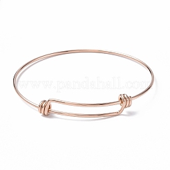 Fabrication de bracelets réglables en acier inoxydable 304 avec placage ionique (IP)&nbsp;MAK-F286-01RG