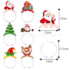 6 x Weihnachtshaarband aus Papier.&nbsp;PW-WGE20A5-01