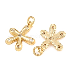Messing micro pave klar zirkonia charme&nbsp;KK-Q085-02I-G