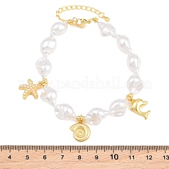 Braccialetti da donna con ciondoli a forma di stella marina&nbsp;KK-CBA68DA-05G