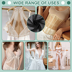 Polyester-Mesh-Gewebe&nbsp;DIY-WH0591-012A