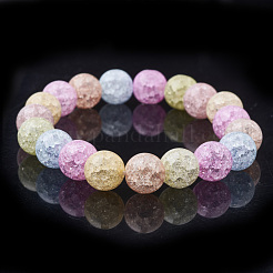 Bracciali elasticizzati con perline naturali e sintetici&nbsp;G-S285-24