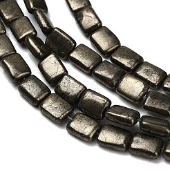 Stränge aus natürlichen Goldpyritperlen&nbsp;G-F833-H01-01