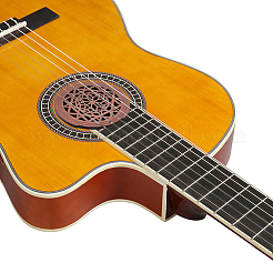Couverture de trou de son de guitare en bois&nbsp;AJEW-WH20018-105A