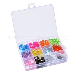 DIY 30 Paar Herz Harz Ohrringe Kits&nbsp;DIY-LS0001-03