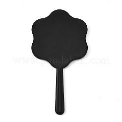 Handspiegel aus Kunststoff mit blumenförmigem Rand&nbsp;AJEW-C049-01