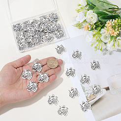 Pendentifs en alliage de style tibétain&nbsp;FIND-WH0199-392AS