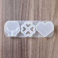 Moules en silicone pendentif bricolage&nbsp;SIMO-P009-F01