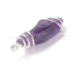 Pendenti in ametista naturale grezzo&nbsp;PALLOY-JF01443-02