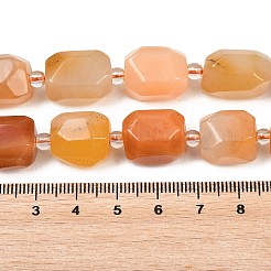 Natürliche gelbe Aventurin Perlen Stränge&nbsp;G-Z147-E04-01