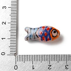 Abalorios de porcelana hechas a mano&nbsp;PORC-Z006-04B-02