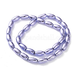 Fili di perline di ematite sintetica non magnetica elettrolitica&nbsp;G-C248-J01-8x12mm
