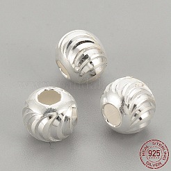 925 perline in argento sterling&nbsp;X-STER-S002-16-4mm