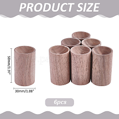 Diffuseur d'aromathérapie en bois à colonne&nbsp;DJEW-WH0028-050
