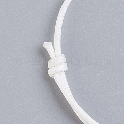 Cable de la toma de la pulsera de poliéster encerado coreano&nbsp;AJEW-JB00011-03