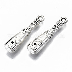 Pendentifs en alliage de style tibétain&nbsp;TIBEP-N009-026AS-RS