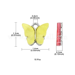 15 ciondolo in acrilico&nbsp;MACR-YW0002-12P