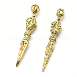 Messing Anhänger & Charms&nbsp;KK-G319-55C-RS