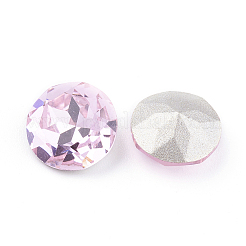 Spitze zurück & zurück plated Glas Strass Cabochons&nbsp;RGLA-J012-10mm-223