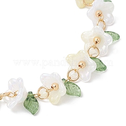 Braccialetti di perline acriliche per le donne&nbsp;BJEW-TA00627-04