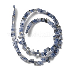 Natürliche blaue Fleck Jaspis Perlen Stränge&nbsp;G-Z045-A08-01