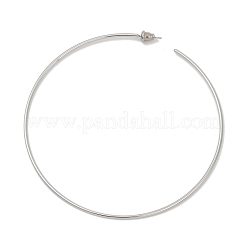 Orecchini a cerchio grande in acciaio inossidabile 304&nbsp;EJEW-Z096-05P