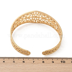Brazaletes de acero inoxidable 304 para mujer&nbsp;BJEW-U045-04G