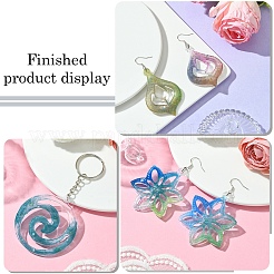 DIY Schmuckherstellungsset für Blatt- und Blumenohrringe&nbsp;DIY-YW0009-39