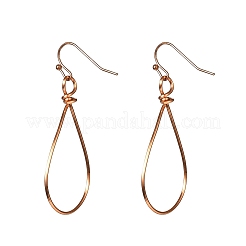 Set di orecchini pendenti in ottone con filo metallico&nbsp;EJEW-JE04668