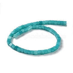 Naturales teñidos abalorios de jade blanco hebras&nbsp;G-Q008-C01-01D