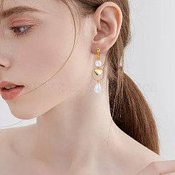 Risultati di orecchini a clip in ottone 36 pezzo&nbsp;KK-BBC0016-10G
