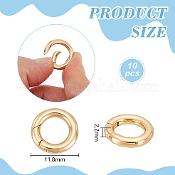 10 pieza de anillos de resorte de latón para puerta&nbsp;KK-UN0005-59A