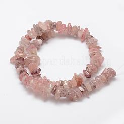 Fragola naturale perle di quarzo fili&nbsp;G-F521-16