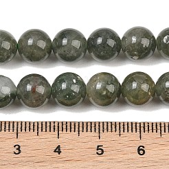 Natürlichen grünen Rutilquarz Perlen Stränge&nbsp;GG-CBAC4F6-B01-8mm-C