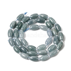 Natürliche Myanmar-Jadeit-Perlenstränge&nbsp;G-F822-C01-01