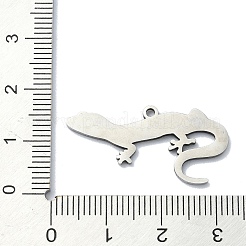 Pendentifs en acier inoxydable 201 anti-ternissement&nbsp;LS-STAS-R118-12P