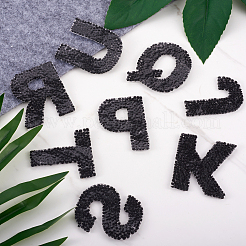 Alphabet Strass Patches&nbsp;FW-TAC0001-01E