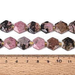 Abalorios naturales rhodonite hebras&nbsp;G-N368-01A-22