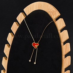Collane con ciondolo a forma di cuore in acciaio inossidabile 304 con placcatura sotto vuoto in PVD&nbsp;NJEW-C063-04G