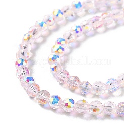 Trasparenti perle di vetro placca fili&nbsp;GLAA-Q099-B01-M02