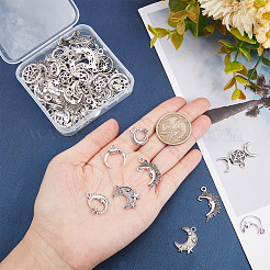 96pcs 16 pendentifs en alliage de style tibétain&nbsp;FIND-SC0003-40