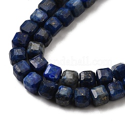 Natürlicher Lapislazuli Perlenstränge&nbsp;G-F797-A11-01