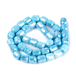 Hebras de cuentas de vidrio electrochapado antideslustre&nbsp;EGLA-N027-03A-16