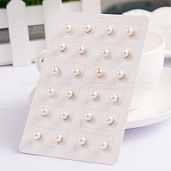 Ohrstecker mit Kugel aus Acrylperlen aus Edelstahl 304&nbsp;EJEW-P076-06-A