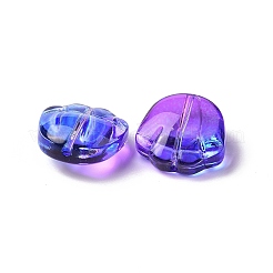 Perle di vetro verniciate a spruzzo trasparente&nbsp;GLAA-I050-12J