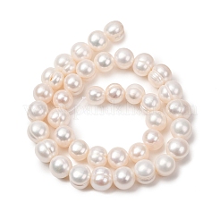 Fili di perle di perle d'acqua dolce coltivate naturali&nbsp;PA-CBABE82-11A