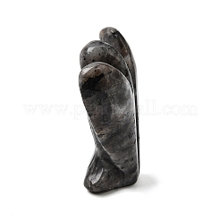 Engelsfigur aus natürlichem Larvikit&nbsp;DJEW-N006-01A-10