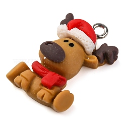 Weihnachtsmotiv Cartoon Harz Anhänger&nbsp;RESI-S010-02A